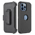 iPhone 15 Pro With Kickstand Belt Clip Full Protection Heavy Duty Case