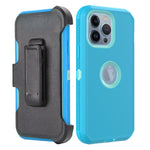 iPhone 15 Pro Max With Kickstand Belt Clip Full Protection Heavy Duty Case