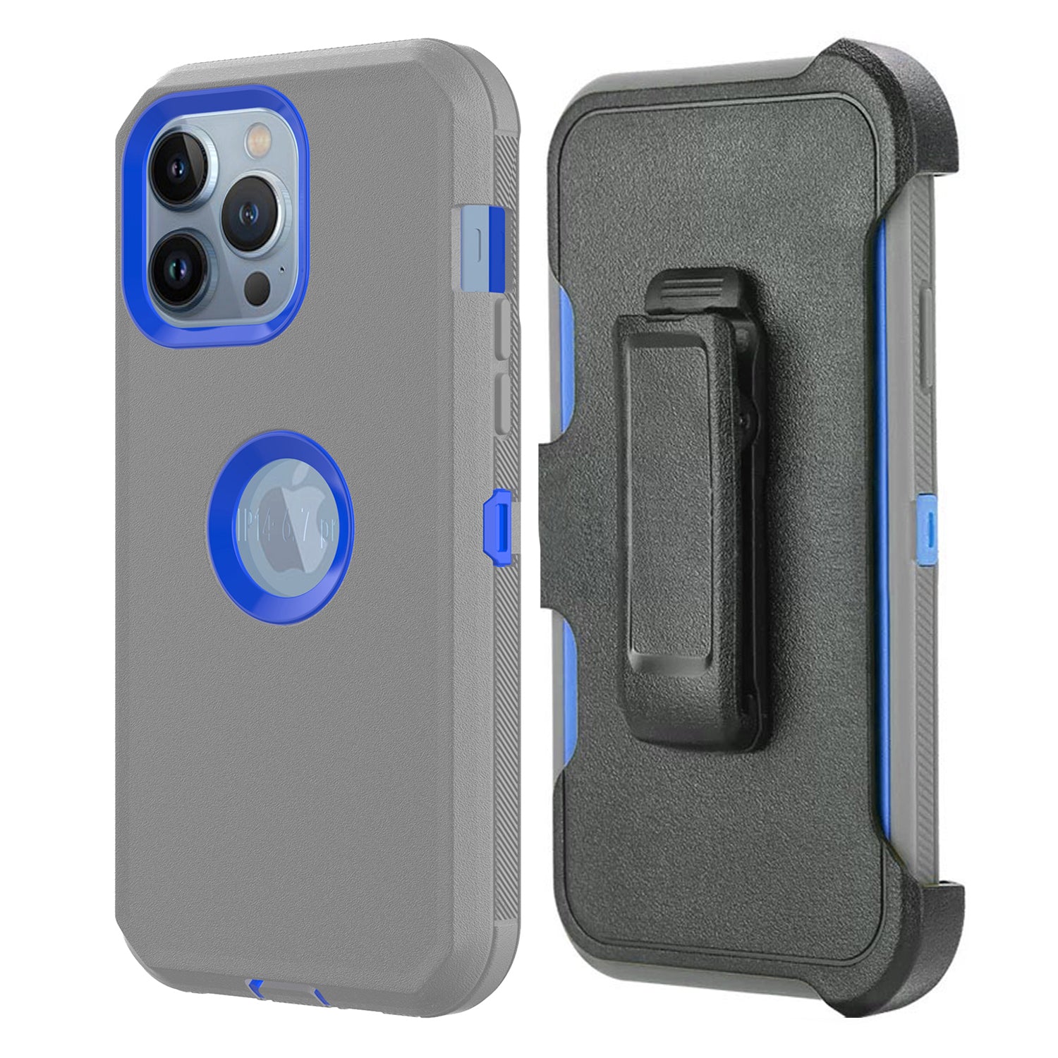 iPhone 15 Pro Max With Kickstand Belt Clip Full Protection Heavy Duty Case