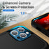 iPhone 15 Pro Kickstand Fully Protected Heavy-Duty Shockproof Case