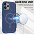 iPhone 15 Pro Car Mounted Magnetic Suction 2in1 Frosted Anti Fall Phone Case