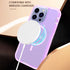 iPhone 14 Pro Max Magnetic Attraction Transparent Full Protection Heavy Phone Case