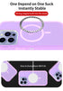 iPhone 15 Pro Max Magnetic Attraction Transparent Full Protection Heavy Phone Case