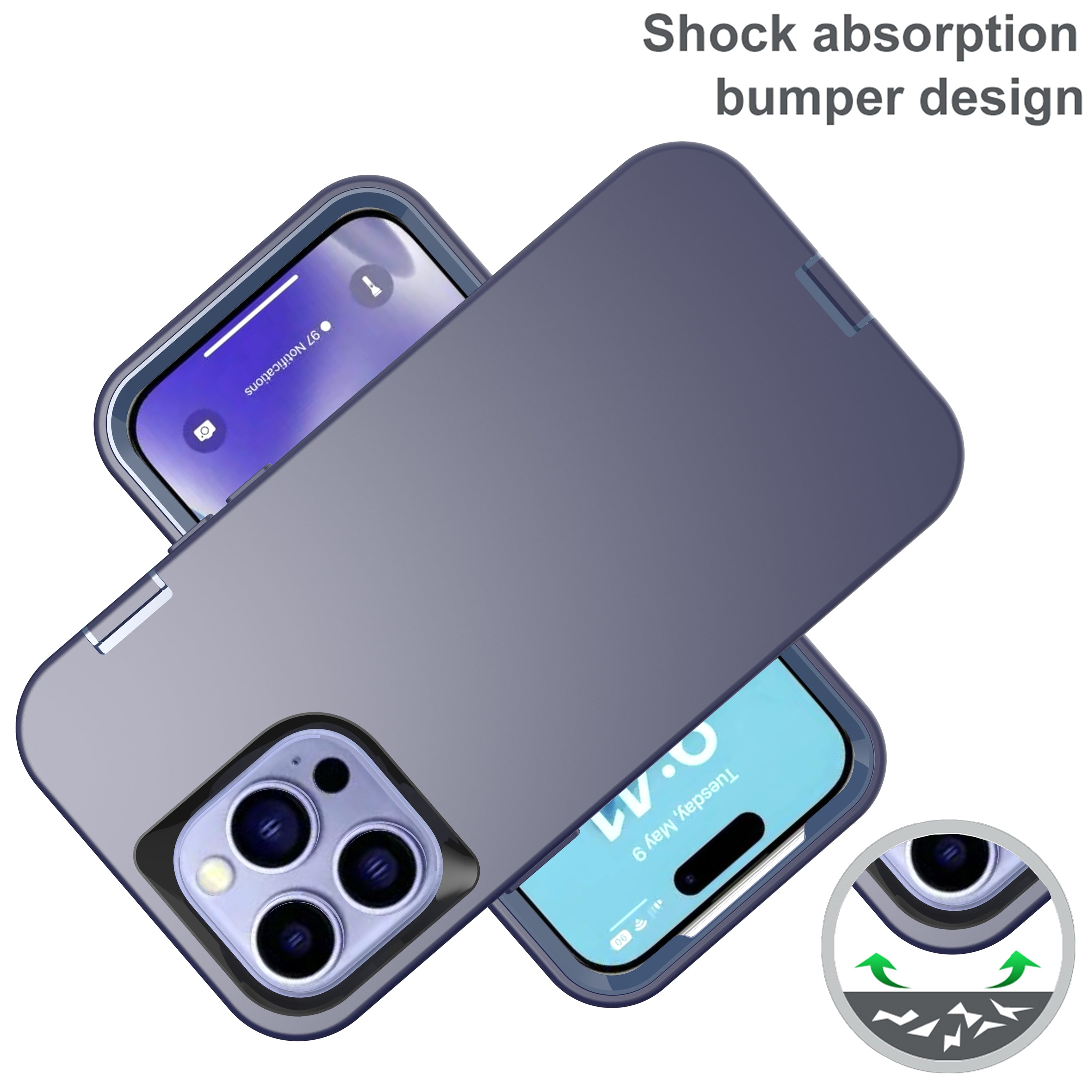 iPhone 15 Pro Max Silicone Drop Phone Case