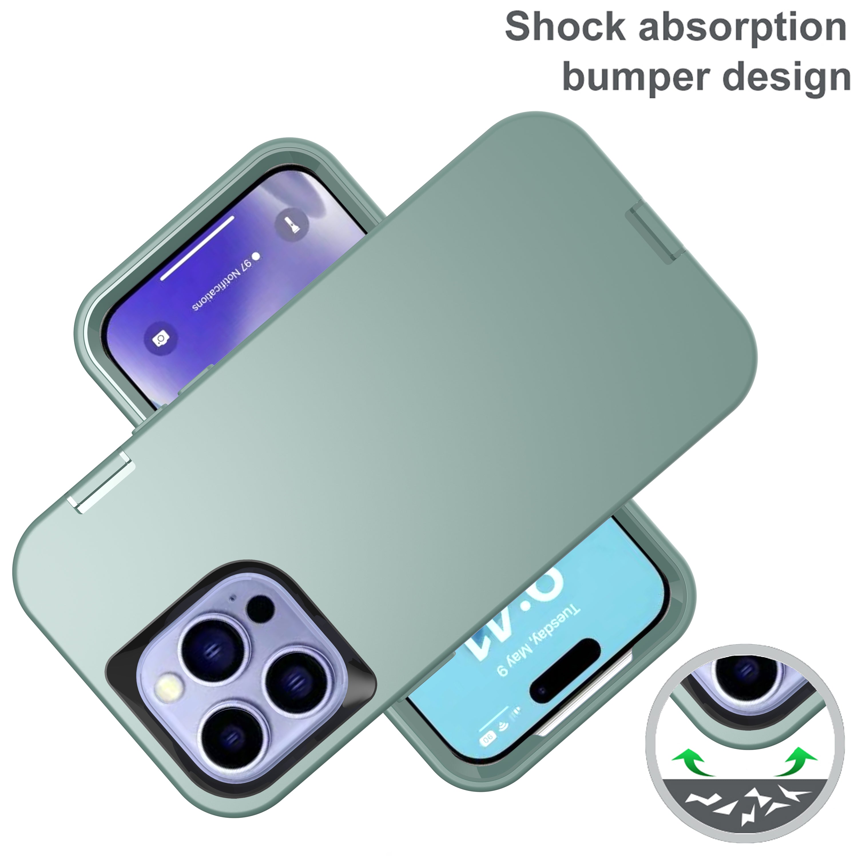 iPhone 15 Pro Silicone Drop Phone Case