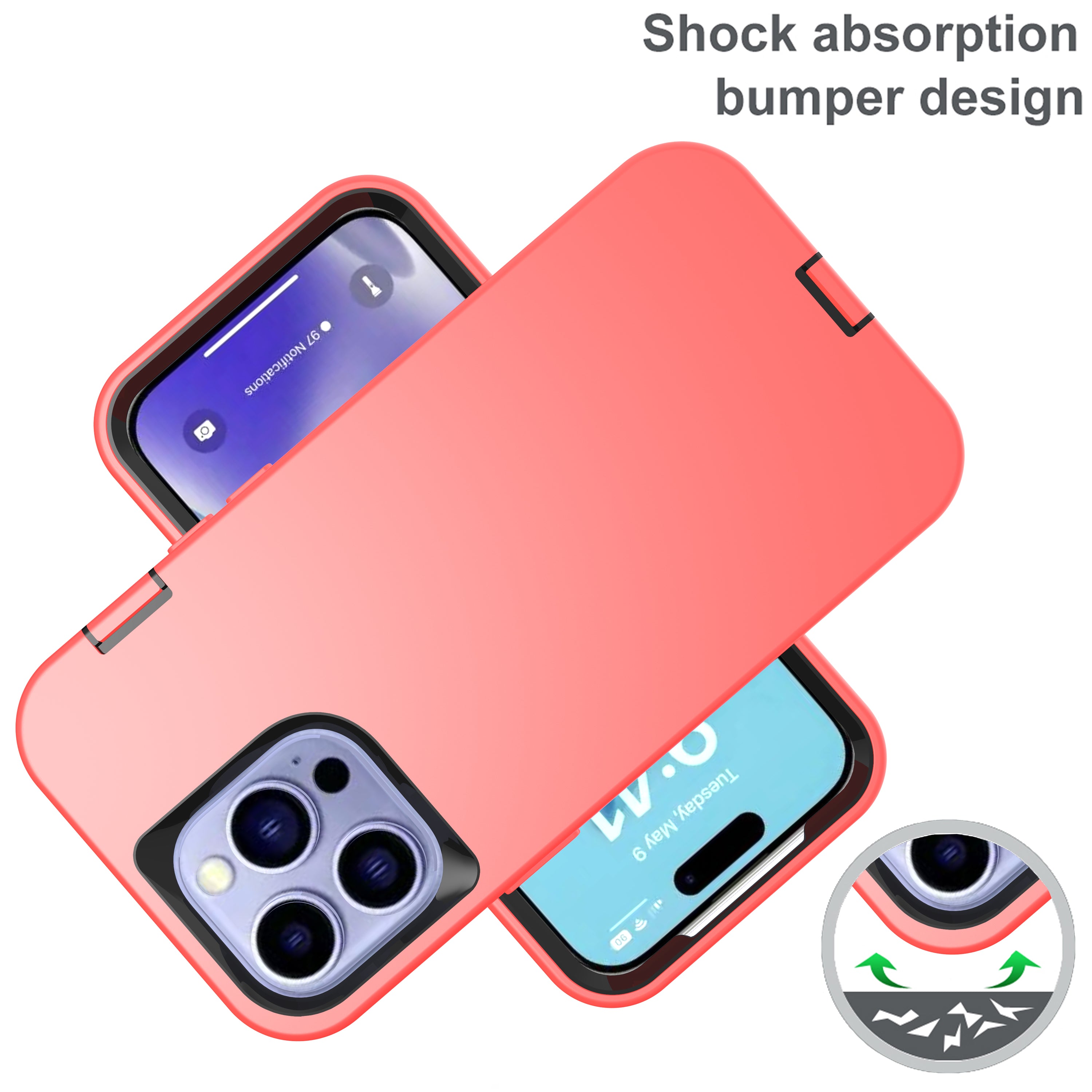 iPhone 15 Pro Max Silicone Drop Phone Case