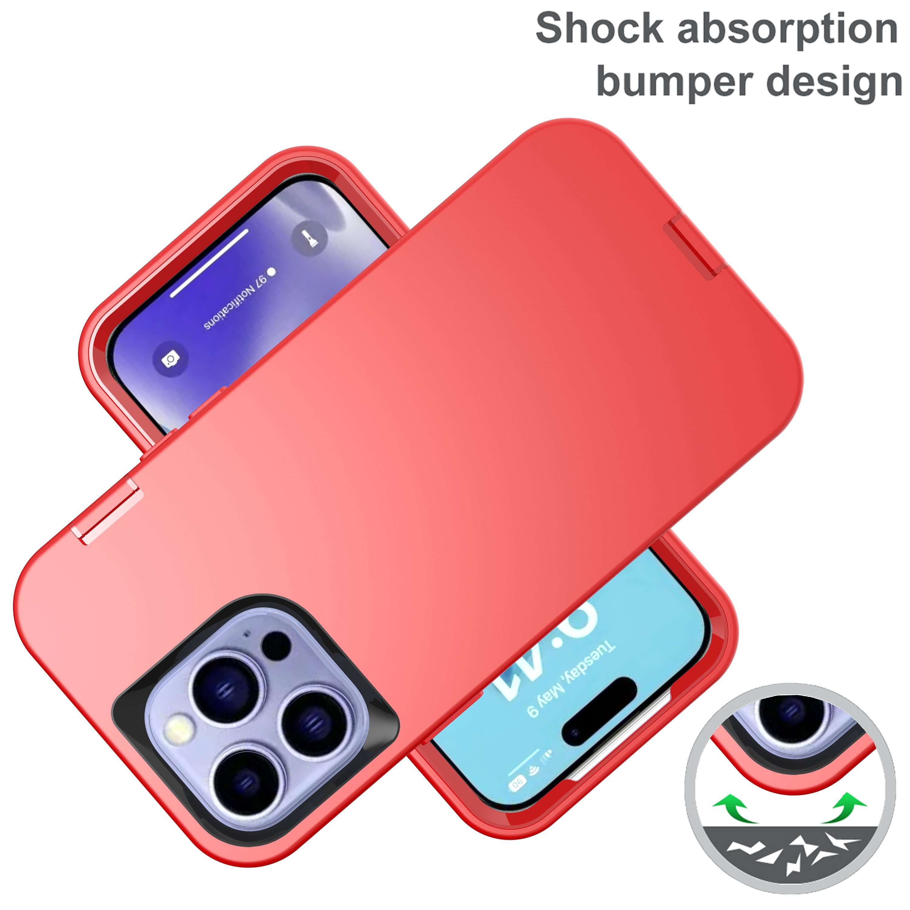 iPhone 15 Pro Max Silicone Drop Phone Case