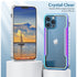 iPhone 15 Pro Full Body Bumper Case With Clear Back Panel Protector