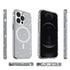 iPhone 15 Pro Max Magnetic Attraction Gradient Shiny Transparency Case