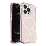 iPhone 15 Pro Max Magnetic Attraction Gradient Shiny Transparency Case