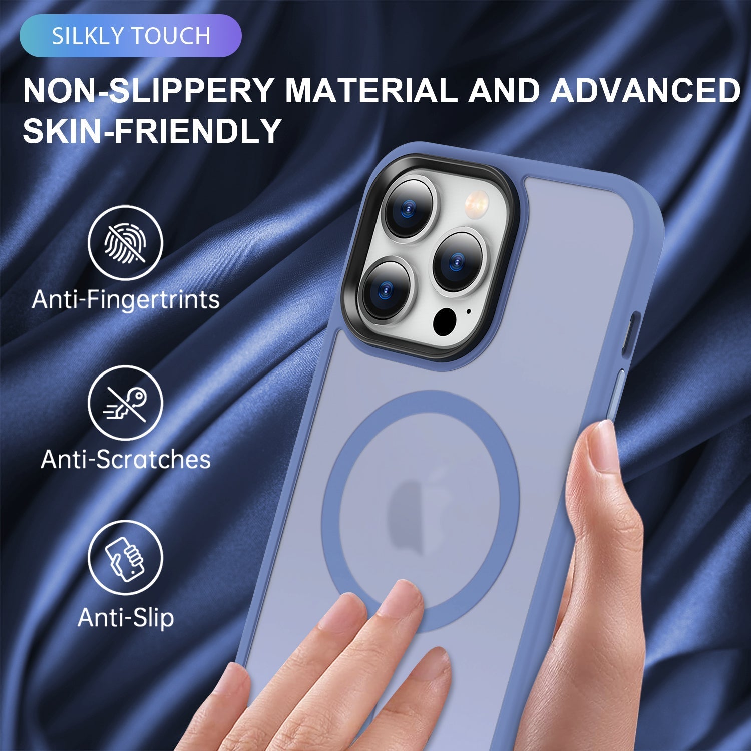 iPhone 14 Pro Shockproof With Magnetic Cover Case