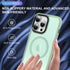 iPhone 14 Pro Max Shockproof With Magnetic Cover Case