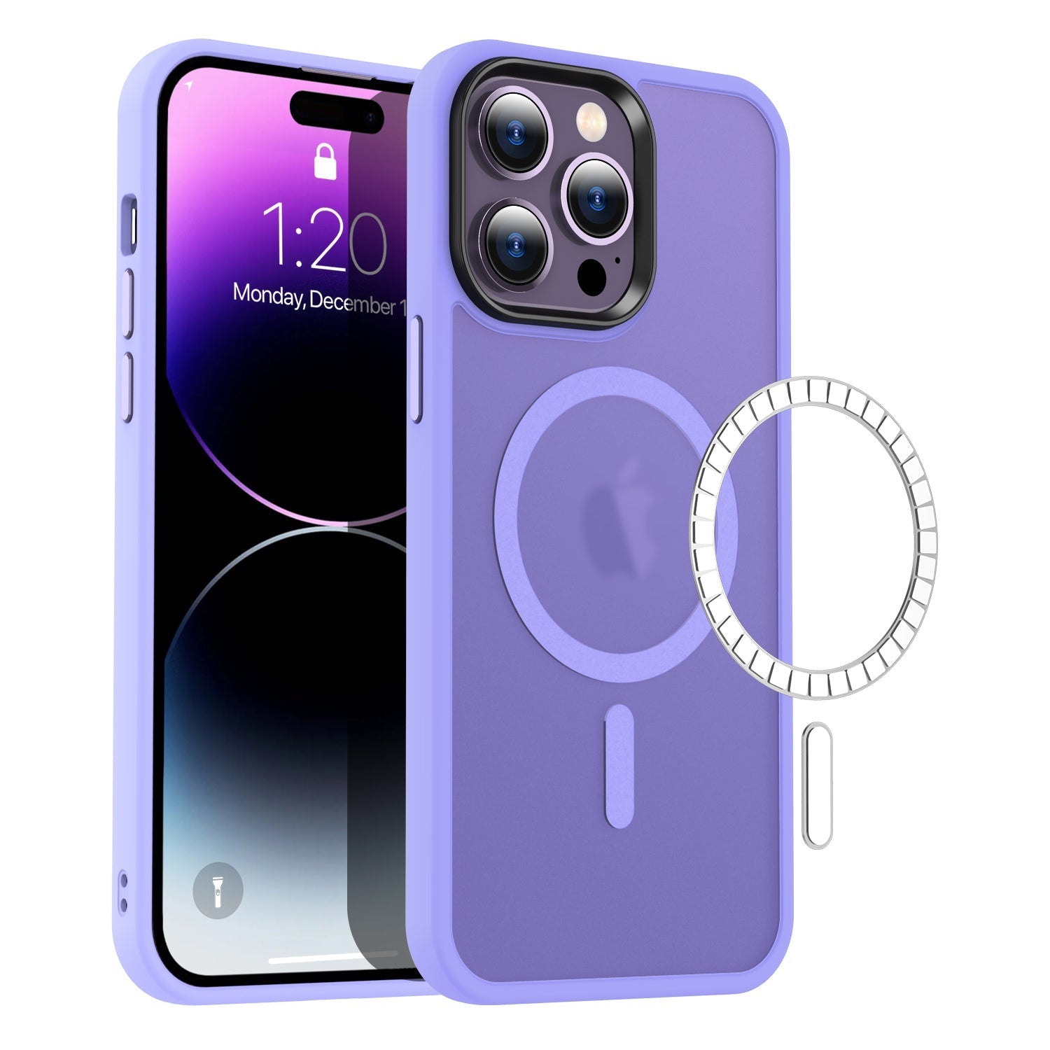 iPhone 14 Pro Shockproof With Magnetic Cover Case