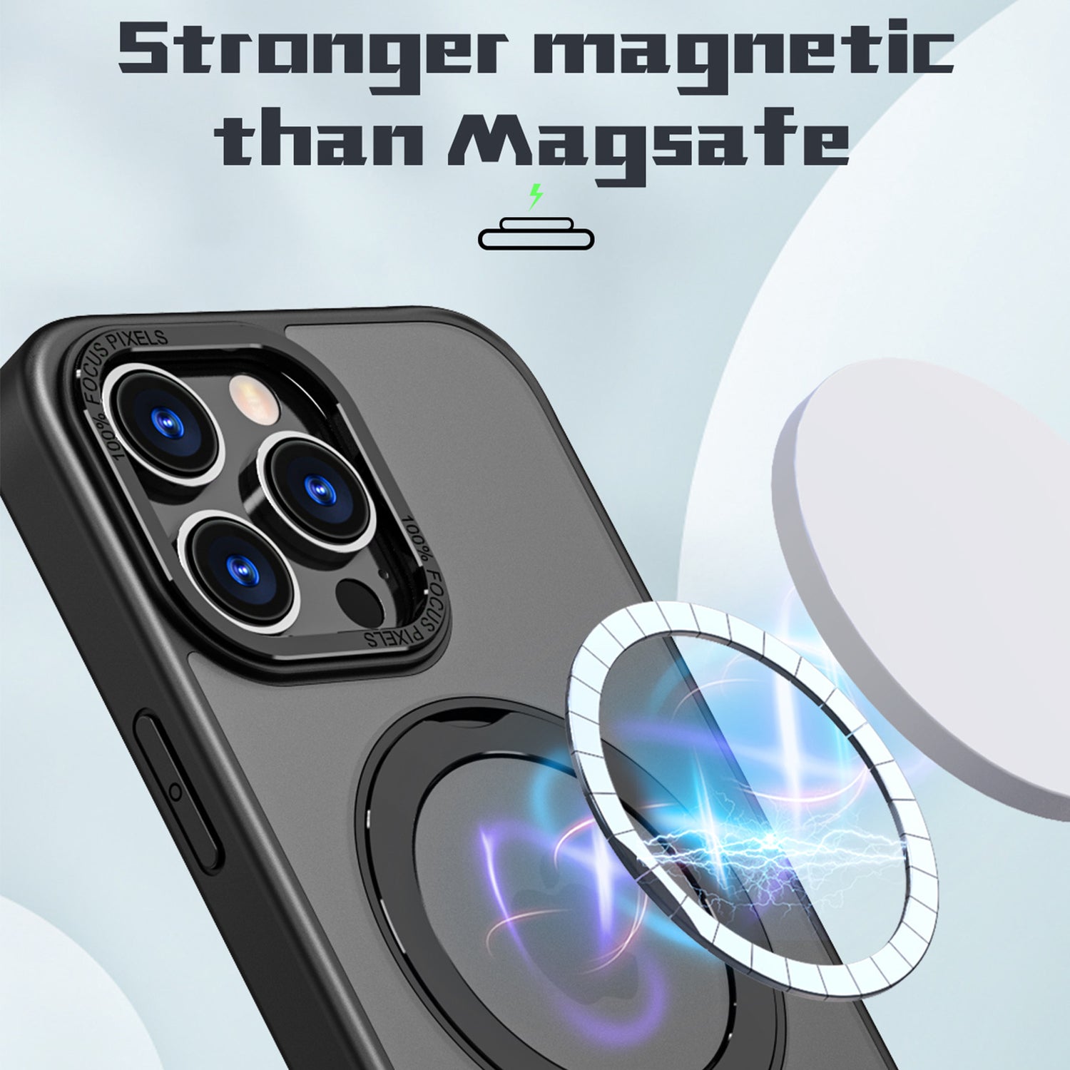 iPhone 15 Pro Magsafe Rotating Bracket Case