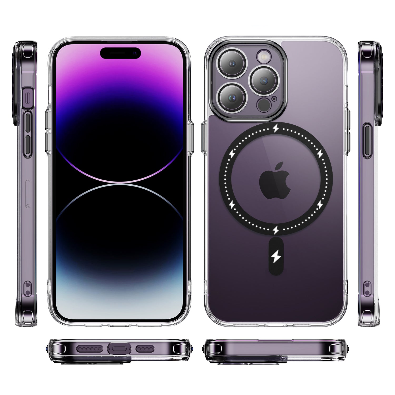 iPhone 15 Pro Max Magnetic Transparency Case