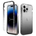 iPhone 15 Pro Max HD (Hybrid) Gradient Transparent Clear Case