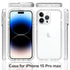 iPhone 15 Pro Max HD (Hybrid) Gradient Transparent Clear Case