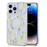 iPhone 15 Pro Max Printed Double-Layer Transparent Magnetic Suction Phone Case