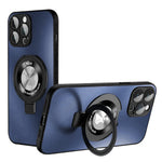 iPhone 15 Pro Armor Bracket Magnetic Phone Case