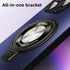 iPhone 15 Pro Max Armor Bracket Magnetic Phone Case