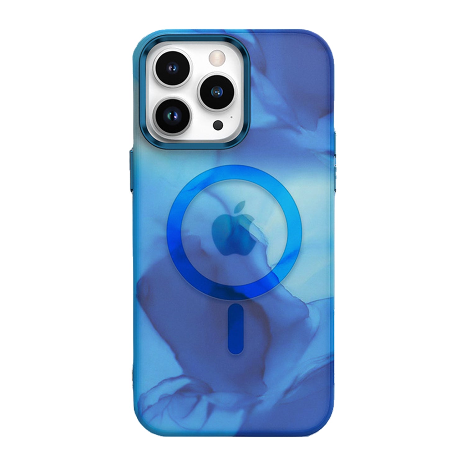 iPhone 15 Pro Max Ink Colorful Magnetic Phone Case