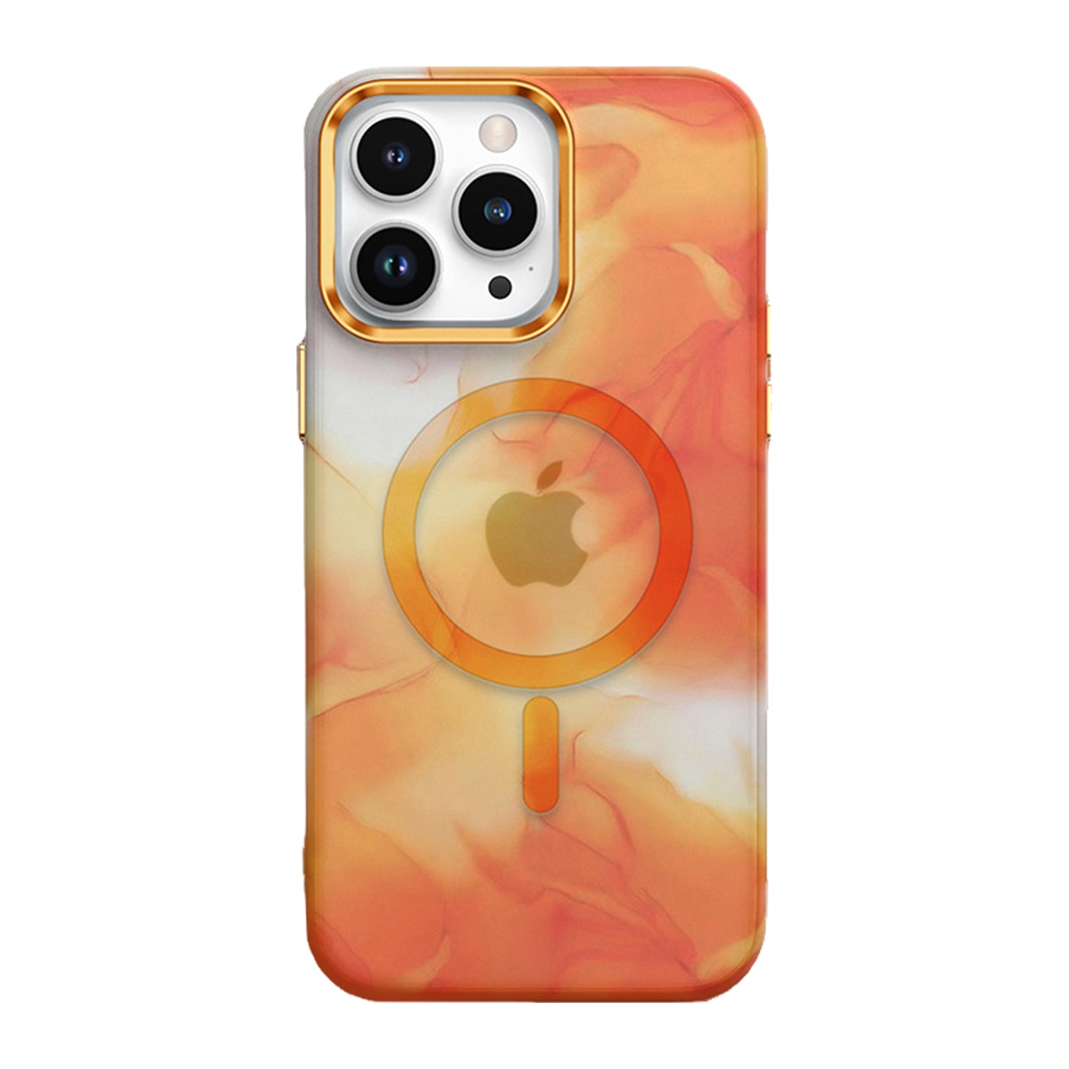 iPhone 15 Pro Ink Colorful Magnetic Phone Case