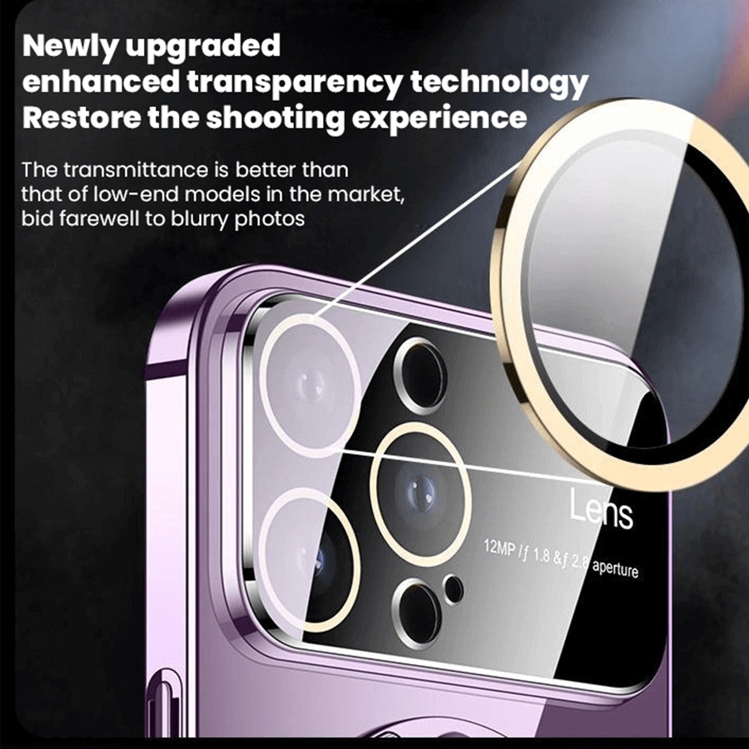 iPhone 15 Pro Regard Window Magnetic Suction Electroplating Integrated Bracket Phone Case