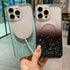 iPhone 15 Pro Max Luxury Sparkly Cover for , Clear Shockproof Silicone Bumper Case