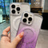 iPhone 15 Pro Max Luxury Sparkly Cover for , Clear Shockproof Silicone Bumper Case