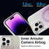 iPhone 15 Pro Luxury Sparkly Cover for , Clear Shockproof Silicone Bumper Case
