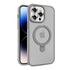 iPhone 15 Pro Magsafe with Stand Translucent Back Slim Protective Phone Case Comes with Same Color Lens Film