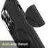 iPhone 14 Pro Max Magnetic Attraction Heavy Duty Military Bumper Case