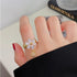 European and American ins style high-end personalized ring(RF-M011)-Flower