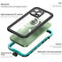 Apple iPhone 14 Pro (6.1") 360 Full Protective Waterproof Case with Built-in Screen Fingerprint Protector