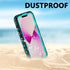 Apple iPhone 14/13 (6.1") 360 Full Protective Waterproof Case with Built-in Screen Fingerprint Protector