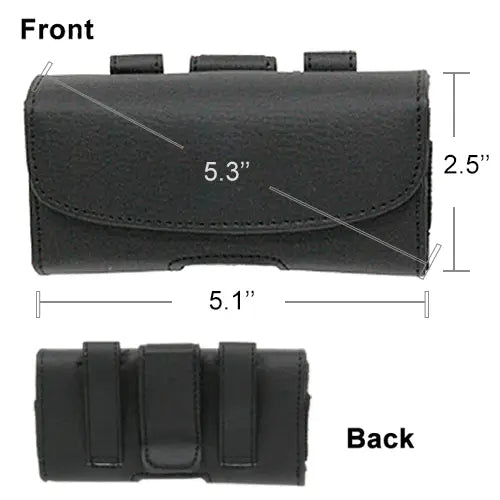 Universal Holster Pouch Case with Belt Loop And Clip (Medium)