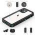 Apple iPhone 12 (6.1") 360 Full Protective Waterproof Case with Built-in Screen Fingerprint Protector