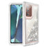 Transparent Floating Glitter Heavy Duty Case Compatible with Samsung Galaxy Note 20