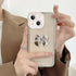 iPhone 13 Diamond frame color electroplating bow case