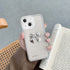 iPhone 13 Diamond frame color electroplating bow case