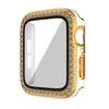 42mm 2 in 1 Diamond Bumper Case with Screen Protector for Apple Watch 6/5/4/3/2/1