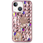 iPhone 14/13 3D diamond luxury bling bling TPU case