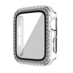 38mm 2 in 1 Diamond Bumper Case with Screen Protector for Apple Watch 6/5/4/3/2/1