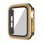 42mm 2 in 1 Diamond Bumper Case with Screen Protector for Apple Watch 6/5/4/3/2/1