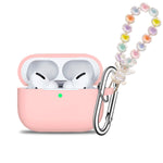 AirPods3 Case, Full Protective Silicone AirPods 3 Accessories Cover for girls with pearl bracelet