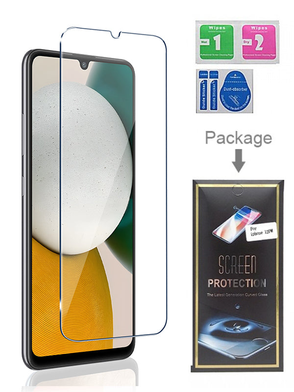 Samsung Galaxy A34 Clear Packs Full Size Tempered Glass