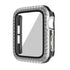 41mm 2 in 1 Diamond Bumper Case with Screen Protector for Apple Watch 7