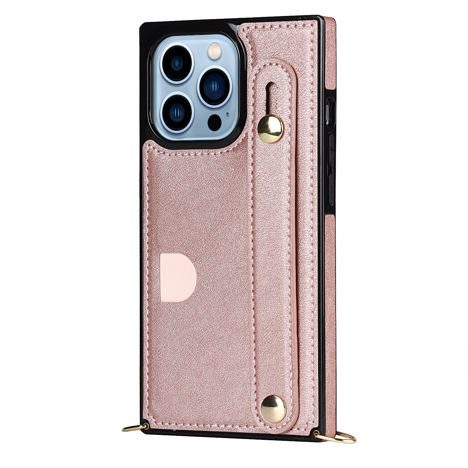 Fashion Leather Case with 1 Credit Card Slots for iPhone 12 Pro Max (6.7")