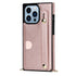 Fashion Leather Case with 1 Credit Card Slots for iPhone 13 Pro Max(6.7")