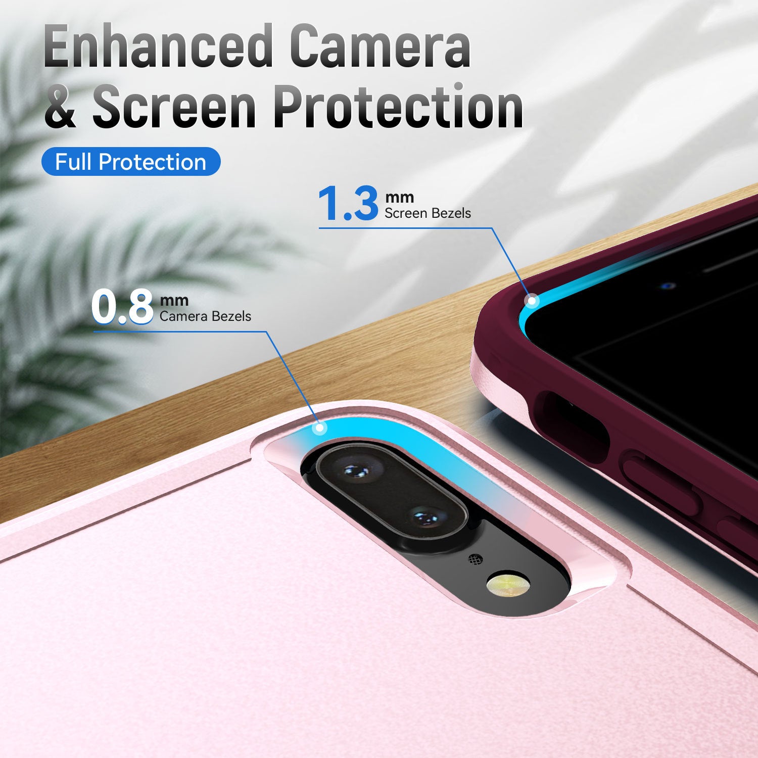 iPhone 6/7/8 Plus Kickstand fully protected heavy-duty shockproof case